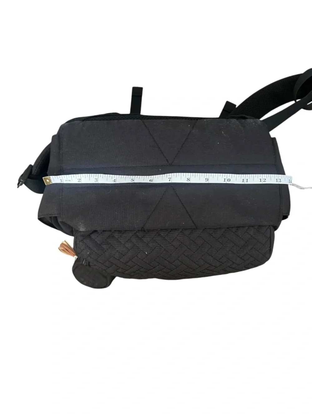 BabbleRoo Black Diaper Bag Backpack Large Capacity Travel Baby Bag